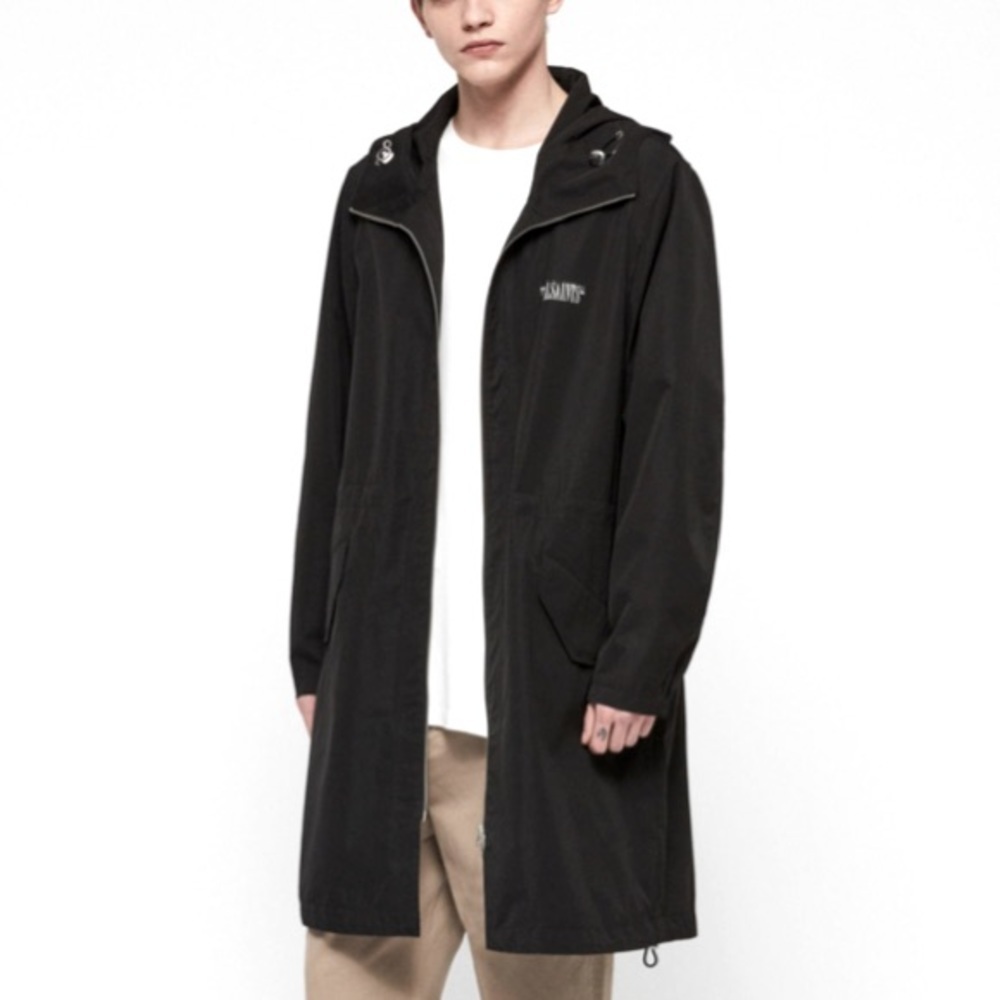 Allsaints Medium Parka Long Jacket.